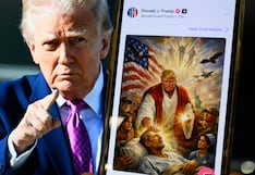 Donald Trump elimina imagen suya como Jesús tras críticas de líderes católicos
