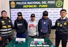 Puno: Cae banda “Los Gatilleros de Paucarcolla” implicada en asaltos con arma