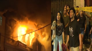 Cercado de Lima: Incendio en casona deja 13 familias damnificadas