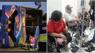 Nasca: choque entre bus con trabajadores y camión deja 31 heridos en la Panamericana Sur