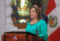 Dina Boluarte llama a la unidad para ejecutar obras en beneficio del país: “sin mensajes de odio”