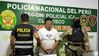 Pisco: detienen a alias “Pipo” con 480 ketes de pasta básica de cocaína