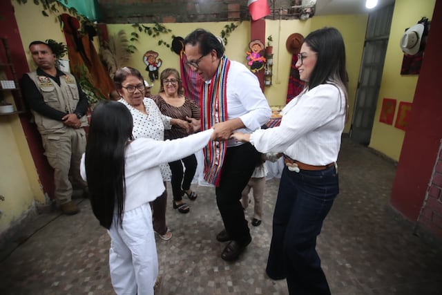 Roberto Sánchez: así fue el desayuno electoral junto a su familia en Huaral (Fotos: Jesús Saucedo/GEC)