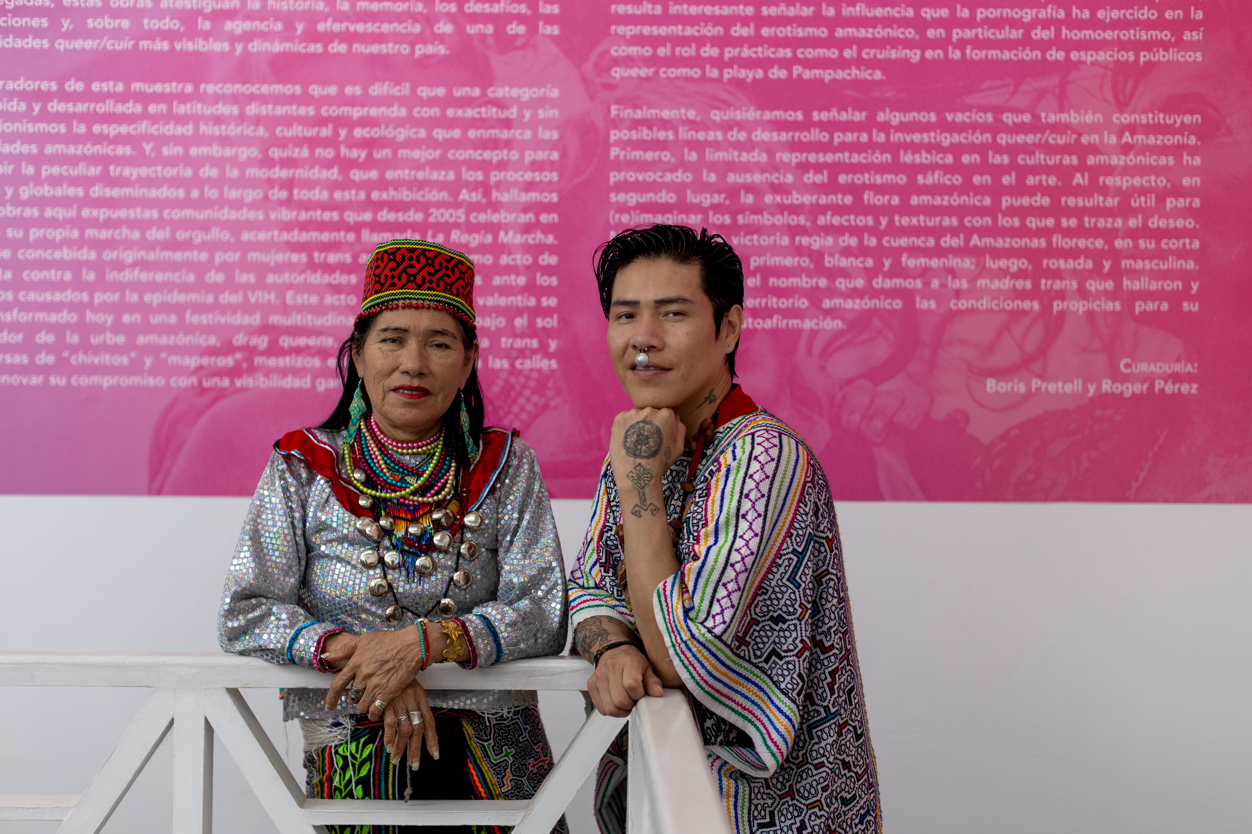 LIMA, PERU. LUNES, 27 DE JULIO DEL 2026.
Entrevista a Olinda Silvano y Ronin Koshi, artistas Shipibo - konibo.
FOTOS: MARIO ZAPATA N. / @PHOTO.GEC