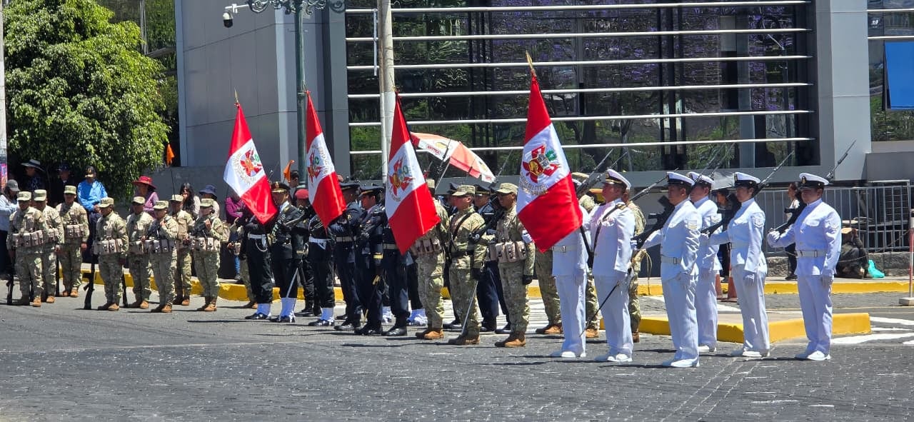 Arequipa conmemora aniversario de la Marina de Guerra y Combate de Angamos. (Foto: Omar Cruz/@photo.gec)