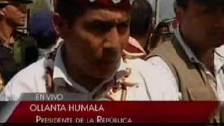 Presidente Humala: "El Estado debe saldar su deuda con los pueblos de frontera" 