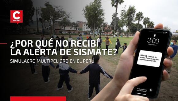 Simulacro: ¿Mi celular recibirá la alerta de SISMATE?