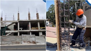 Ica: Salas impulsa la reactivación de obras en la municipalidad y el colegio N° 04 Pinochito