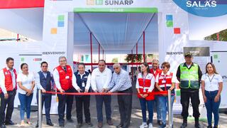 Ica: se inauguró la Expoferia Registral Sunarp en el distrito de Salas