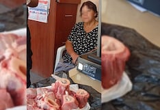 Mujer pretendía ingresar marihuana en trozos de carne a penal de Camaná