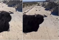 Nasca: derrumbe de carretera hacia Uchuymarca dejó varados a pobladores