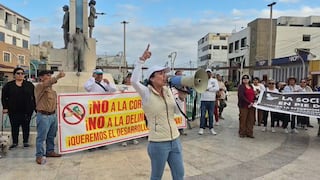 Nasca: ciudadanos marcharon en Marcona para exigir acciones urgentes contra la criminalidad