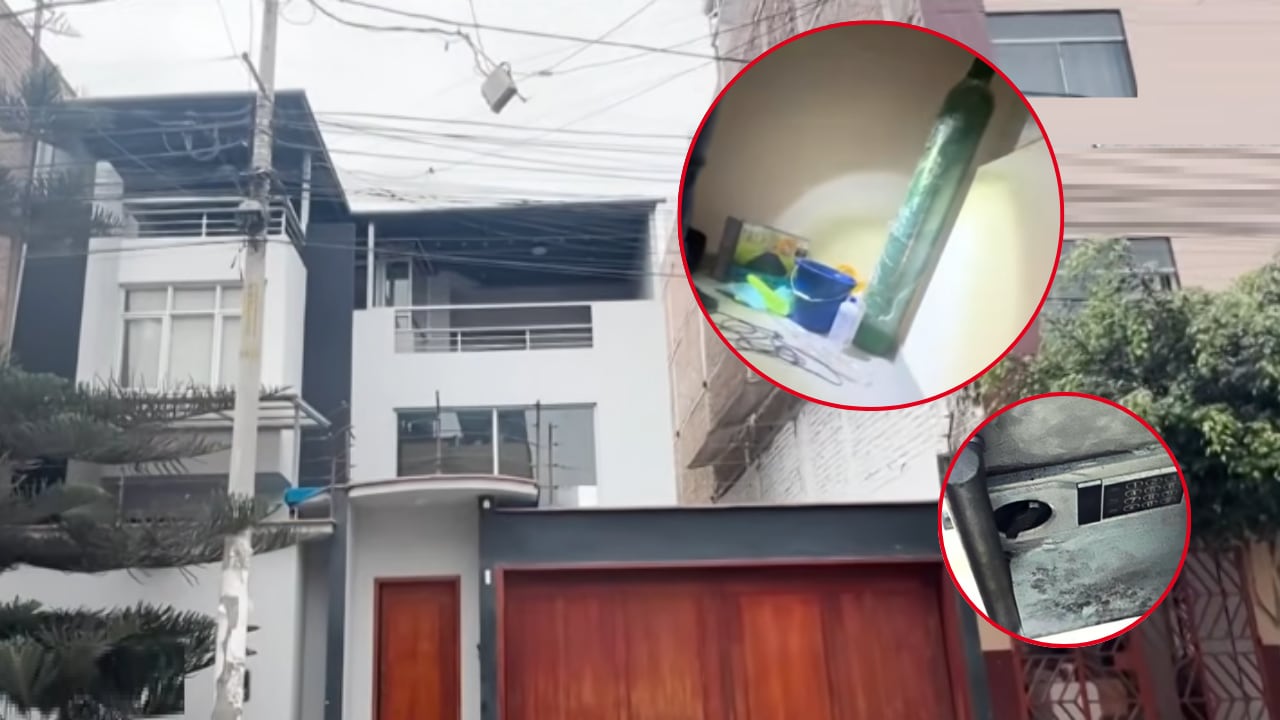 El recinto estaba dentro de una vivienda y presentaba reducidas dimensiones y ausencia de ventilación natural. (Captura Panorama)