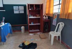 Hampones desvalijan Institución Educativa N°22243 de Chavalina en Chincha Alta
