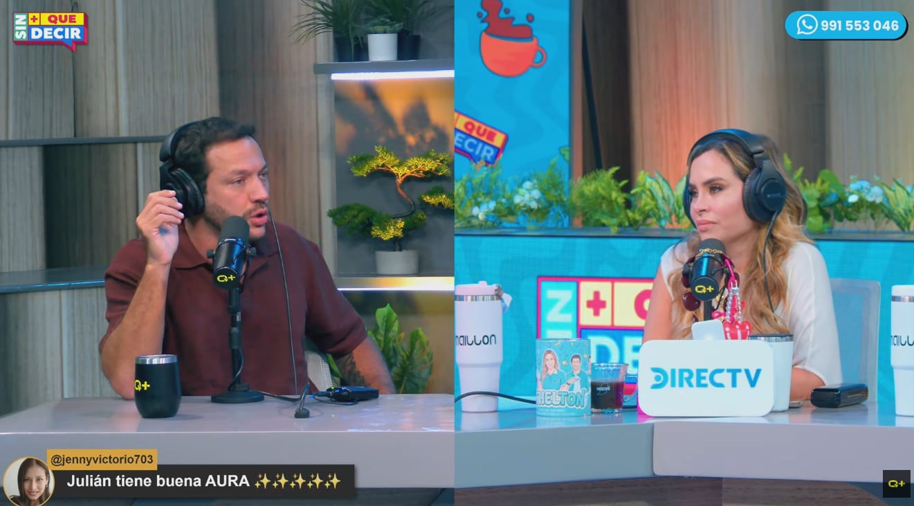 La conductora respaldó los comentarios de Julián Alexander y aseguró que el contenido que decía su excompañero era indicado por Armando Tafur.