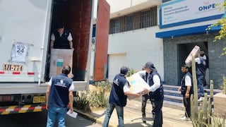ODPE Trujillo recibe material electoral para comicios del 4 de octubre