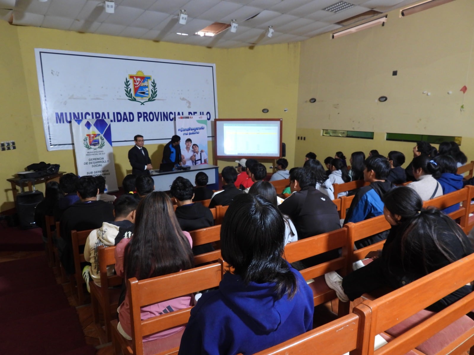 Fueron los alumnos del 3ro, 4to y Quinto de secundaria. (FOTO:Difusión)