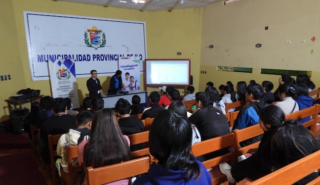 Fueron los alumnos del 3ro, 4to y Quinto de secundaria. (FOTO:Difusión)