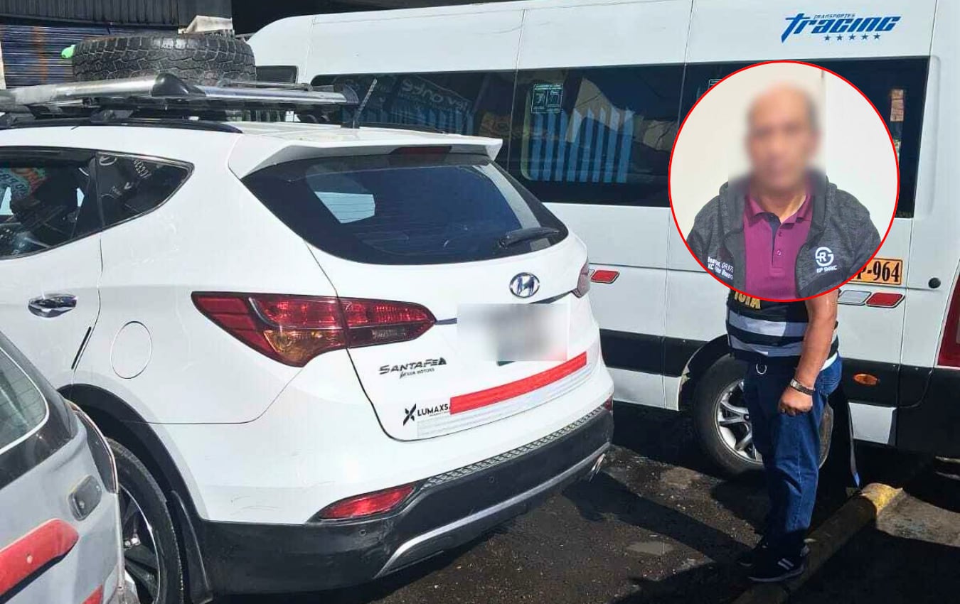 Policía recupera camioneta reportada como robada en Arequipa. Foto: PNP.