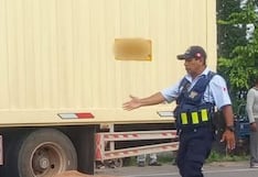 Huánuco: joven muere atropellado por un vehículo de carga