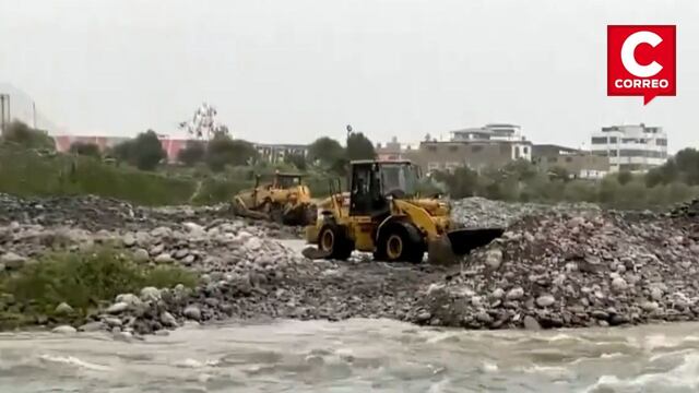 ARCC realiza labores de limpieza y descolmatación en río Rímac en Chosica