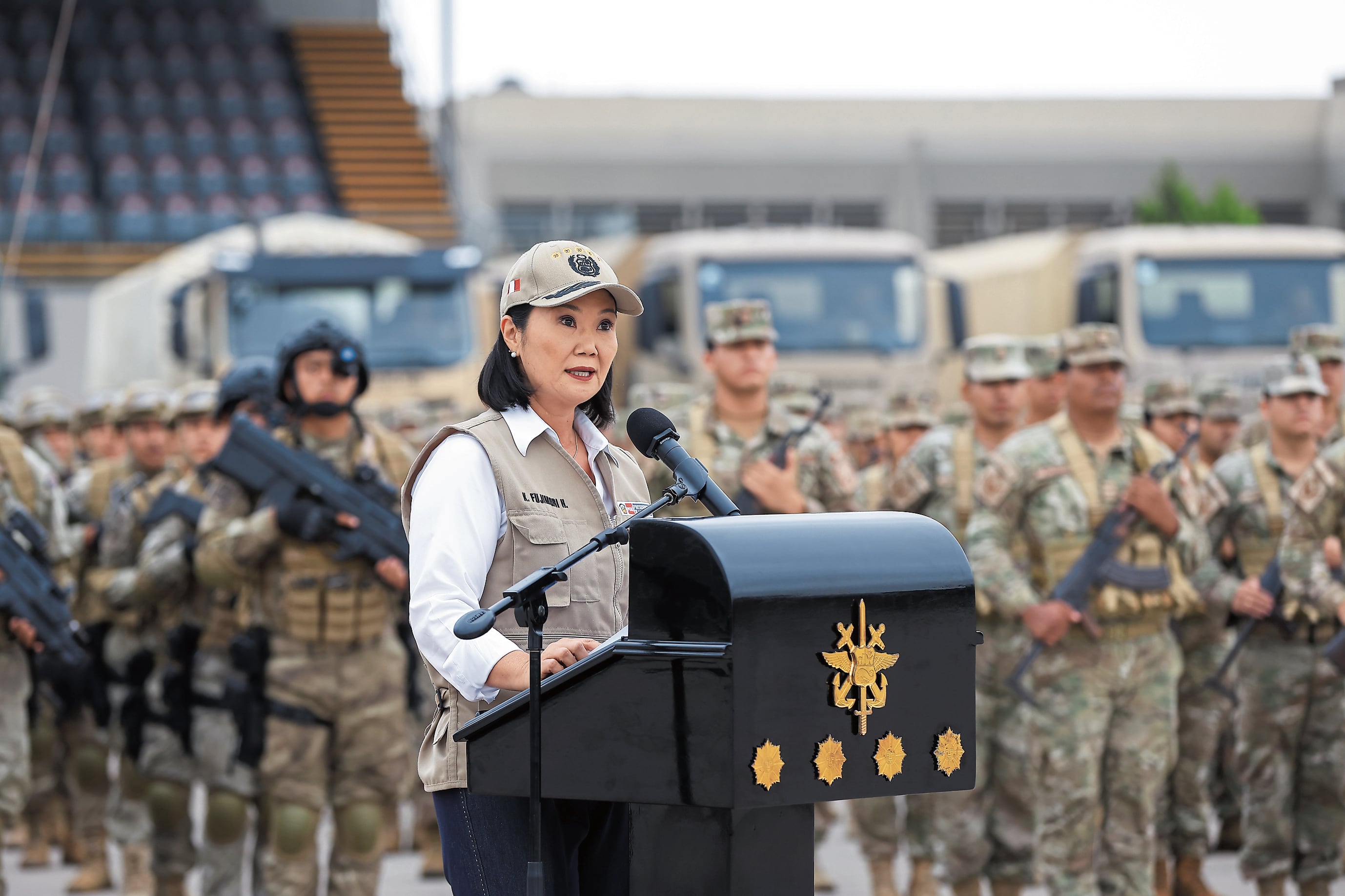 Jefa de Estado anunció la creación de un comando unificado militar-policial.