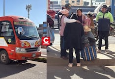 Puno: niño murió tras caer de un vehículo en marcha en Juliaca