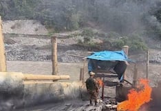 Puno: Ejecutan operativo contra minería ilegal en la zona de amortiguamiento del Parque Nacional Bahuaja Sonene