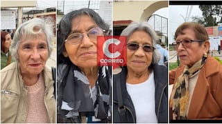 Adultos mayores dieron ejemplo de civismo en Ica: ciudadanos de hasta 98 años acudieron a votar