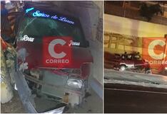 Ica: intento de asalto a taxista termina en violento choque por la Panamericana Sur