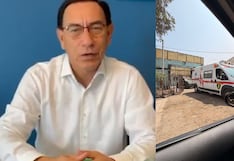 Expresidente Martín Vizcarra fue trasladado de emergencia a centro de salud
