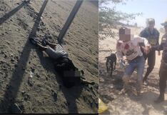 Ica: le rompen la cabeza con bate de béisbol y le roban todo en Parcona