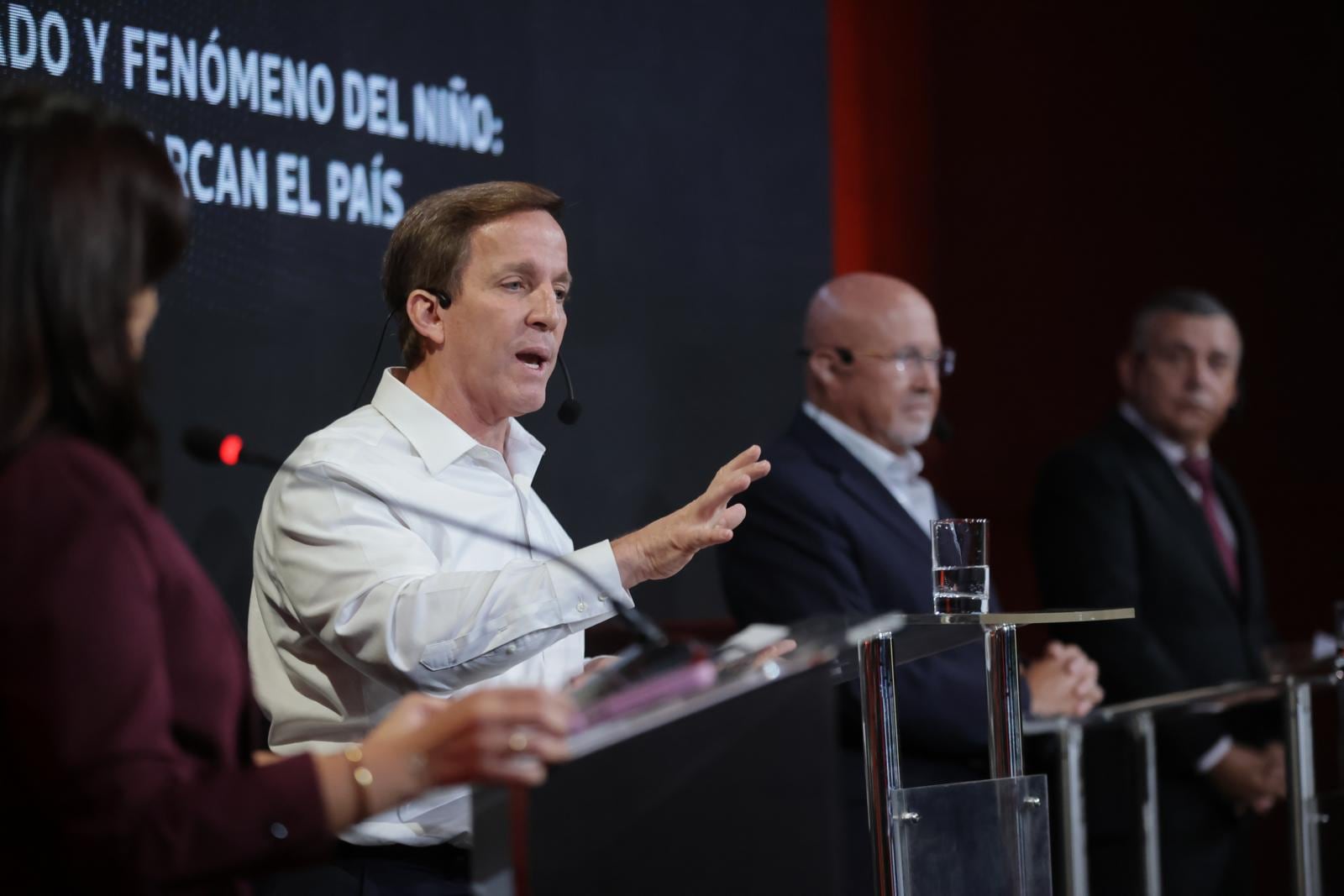 El Comercio y América organizan foro con los candidatos a la Alcaldía de Lima Carlos Bruce (Somos Perú), Francis Allison (Avanza País) y Daniel Urresti (Podemos Perú). Foto: Hugo Pérez @Photo.Gec