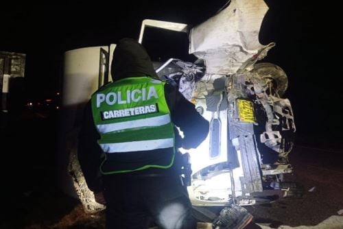 Accidente de tránsito en Junín deja un fallecido y varios heridos. Foto: PNP.