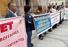 Sutep pide al Gobierno defender norma que incrementa pensiones de maestros cesantes y jubilados
