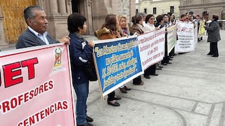 Sutep pide al Gobierno defender norma que incrementa pensiones de maestros cesantes y jubilados
