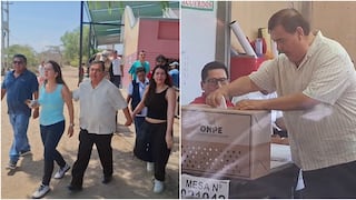 Elecciones Generales 2026: Gobernador regional de Ica votó en el colegio Fermín Tangüis