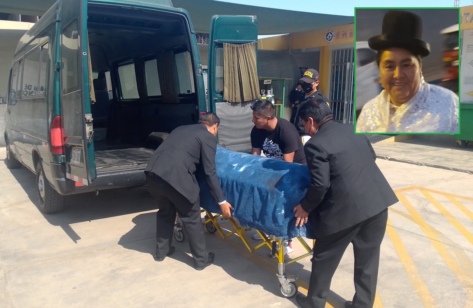 Mujeres gestante ingresa al hospital Unanue caminando y la sacan en ataúd tras dar a luz mellizos