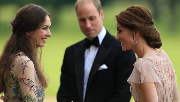 Con un simple “Es totalmente falso”, Rose Hanbury rompe su silencio, alejando los rumores de que ella se haya metido en el matrimonio de los príncipes de Gales. (Foto: Getty Images)