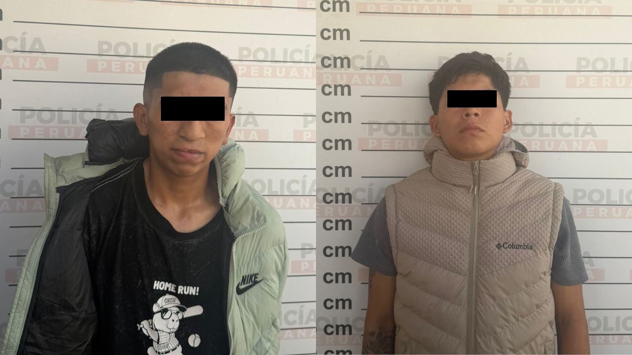 Juzgado de Trujillo determinó prisión preventiva contra Alberth Loloy Olortiga y Rodrigo Ávila Peláez. (Foto: PNP)