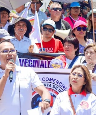 Movilización fue informada por la Junta de Usuarios de la Zona Franca y Comercial. (Foto: Difusión)