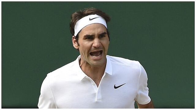 Wimbledon: Roger Federer revierte dos sets abajo para clasificar a semifinales 