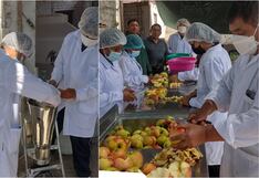 Ica: en marcha la transformación de más de dos toneladas de manzana