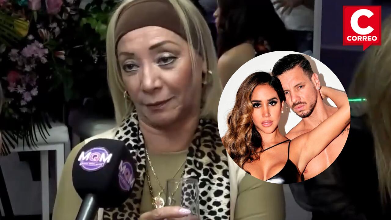 Madre de Anthony Aranda elogia a Melissa Paredes: “Es mi niña bella”