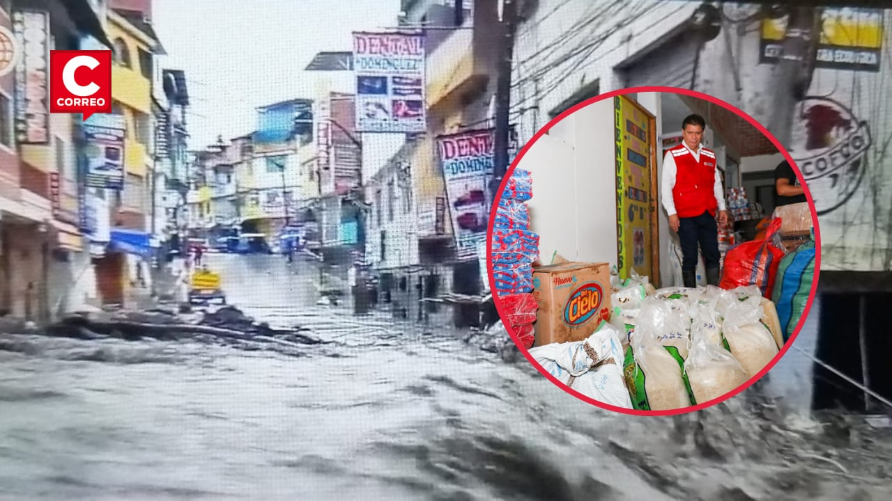 Lluvias frenan llegada de ministra a zona afectada por desborde en Ayna, pero ven ayuda.