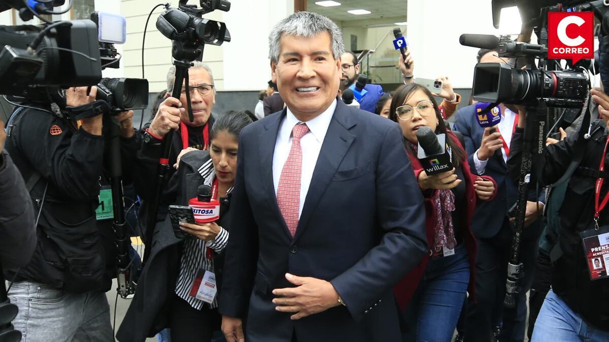 Ministerio Público no pidió la prolongación del impedimento contra Wilfredo Oscorima. (Foto: @photo.gec)