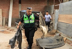 Piura: Policía interviene caleta de vehículos robados en Castilla