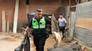 Piura: Policía interviene caleta de vehículos robados en Castilla