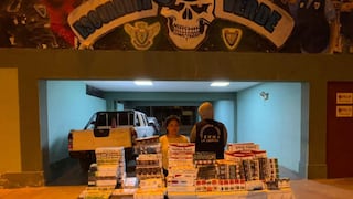 Trujillo: Incautan 26,740 cigarrillos de presunto contrabando