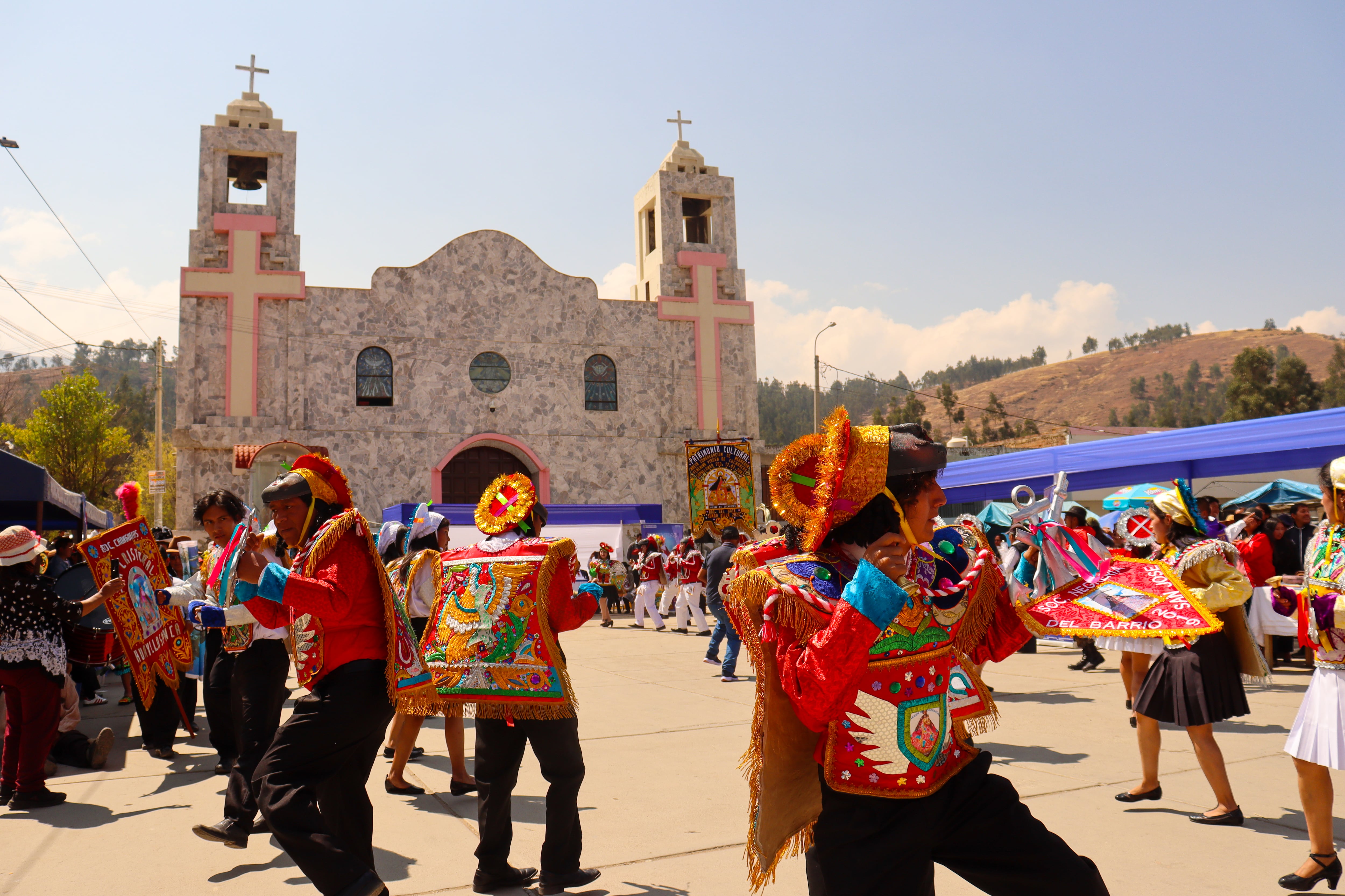 En Sapallanga realizaron una conferencia de prensa y dieron a conocer las principales actividades por la festividad de la Virgen de Cocharcas.